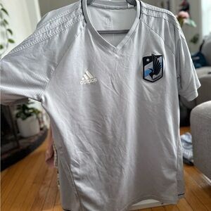 Adidas Silver Men's MN United FC Jersey